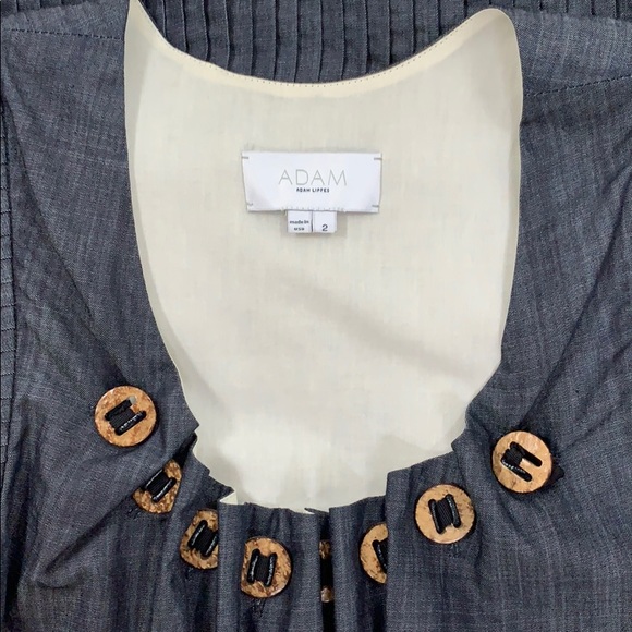 Adam by Adm lippes denim dress size 2
